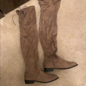 Over the knee Charles Albert boots